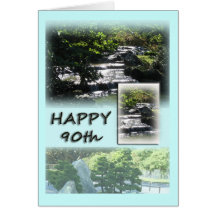 Happy 90th Birthday Greeting Card