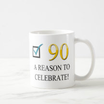 Happy 90th Birthday Mugs