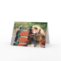 Happy 95th Birthday Cocker Spaniel Greeting Card