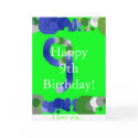 Happy 9th Birthday! cards