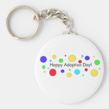 Happy Adoption Day Key Chain