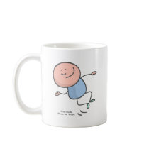Happy Alfred Doodle mugs