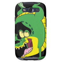happy alligator crocodile cartoon dancing galaxy SIII cover
