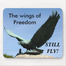 Happy American Patriotism Mouse Pad