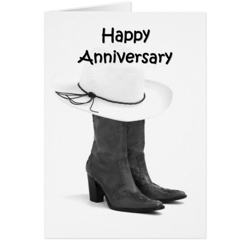 HAPPY ANNIVERSARY COUNTRY STYLE CARDS | Zazzle