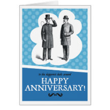 Happy Anniversary Dads Card