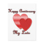 Happy Anniversary My Love Post Cards