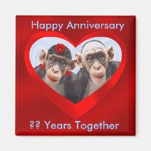Happy Anniversary ?? Years Together-magnet