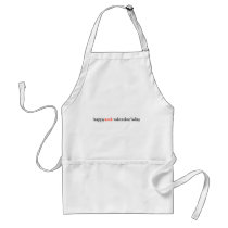 happy anti-valentine's day aprons