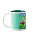 Happy Aquarium Green Mug- Loraine