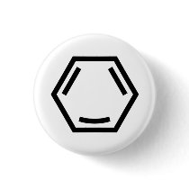 Happy Arene (single, black) Pin