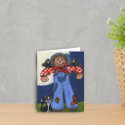 Happy Autumn Scarecrow Card