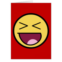 Happy Awesome Face Card