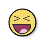 Happy Awesome Face Magnet