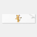Happy Baby Tiger Cub Bumper Stickers