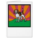 Happy Beagle cards