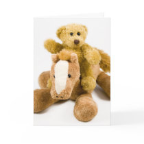 Happy Bear Day - Horse ride cards