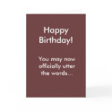 Happy BEER ME Card