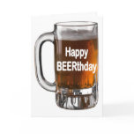 Happy BEERTHDAYBeer  Birthday card