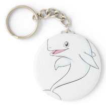 Happy Beluga Whale Cartoon