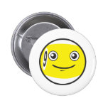 Happy Billiard Nine Ball Pinback Button
