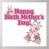 Happy Birth Mothers Day Poster