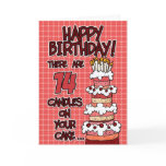 Happy Birthday - 14 Years Old cards