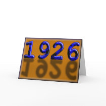 Happy Birthday 1926 Year of Birth 20's 20s twentie
