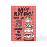 Happy Birthday - 73 Years Old Cards