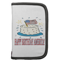 Happy Birthday America Folio Planner