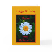 Happy Birthday April Birth Flower