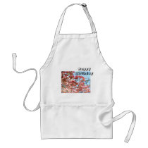 Happy Birthday aprons Bithdays celebration Party