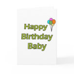 Happy Birthday Baby cards