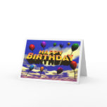 Happy Birthday Ballons cards