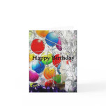 Happy Birthday Balloons cards