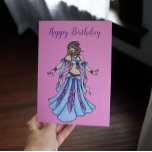 Happy Birthday  Belly Dance card
