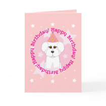 Happy Birthday Bichon Card