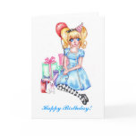 Happy Birthday (Blue) Card