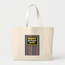 Happy Birthday BOSS! Tote Bag