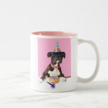 Happy Birthday Boxer dog mug