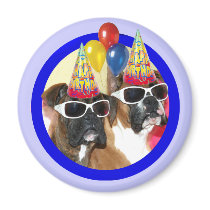 Happy Birthday Boxers magnet