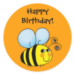 Happy Birthday! (bumblebee) stickers
