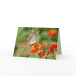 Happy Birthday Butterfly Card