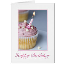 Happy Birthday Cake Card