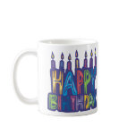 Happy Birthday Candles mugs