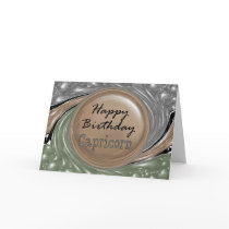 Happy Birthday Capricorn Greeting Cards