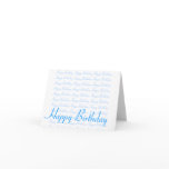 Happy Birthday cards