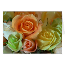 Happy Birthday card-Bouquet of Roses