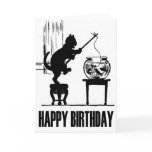 HAPPY BIRTHDAY CAT FISHIN' cards