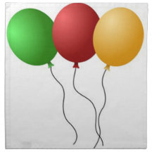 HAPPY BIRTHDAY! CLOTH NAPKINS